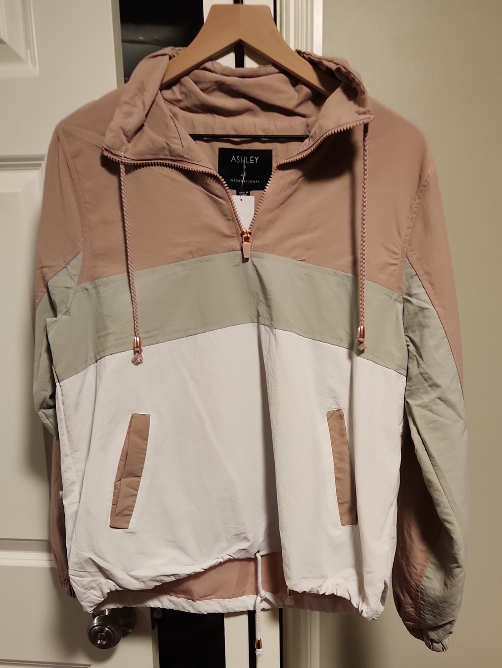 Ashley By 26 International Windbreaker. Brand New
